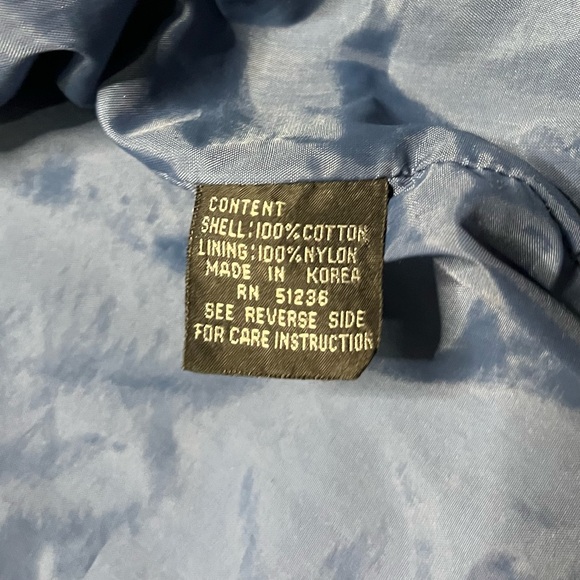 Andy Johns Denim Vest Mens Medium Utility Multi Pocket Sleeveless Jacket Retro - Picture 12 of 12